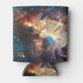 Barbara Sheehan Galaxy Nebula Artiest Blikjeskoeler (Voorkant)