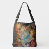 Barbara Sheehan Galaxy Nebula Artist Crossbody Tas (Voorkant)