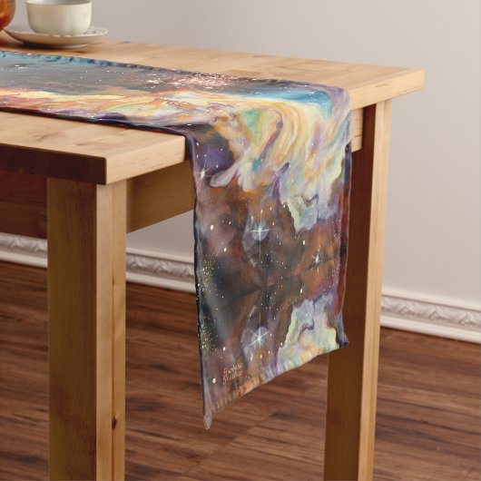 Barbara Sheehan Galaxy Nebula Artist, Space Lange Tafelloper (Voorbeeld)