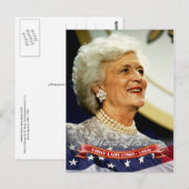 Barbara Struik, First Lady of the U.S. Briefkaart (Voorkant / Achterkant)