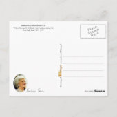 Barbara Struik, First Lady of the U.S. Briefkaart (Achterkant)