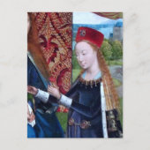 Barbara van Nicomedia (detail; M 070) Briefkaart (Voorkant)