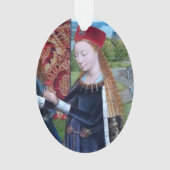 Barbara van Nicomedia (detail; M 070) Ornament (voorkant)