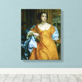 Barbara Villiers Duchess van Cleveland Canvas Afdruk (Insitu (Houten vloer))