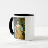 Barbara Villiers Duchess van Cleveland Mok (Voorkant links)