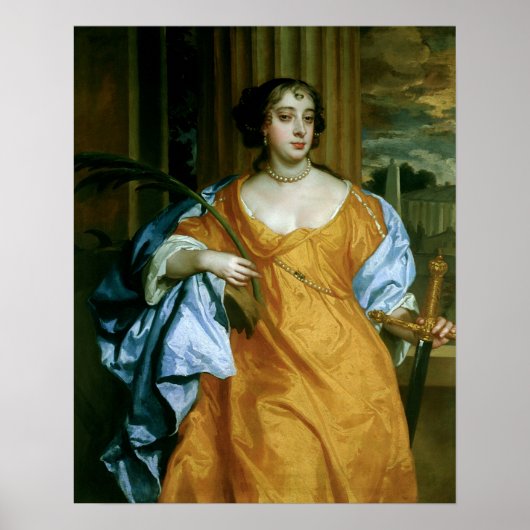 Barbara Villiers Duchess van Cleveland Poster (Voorkant)