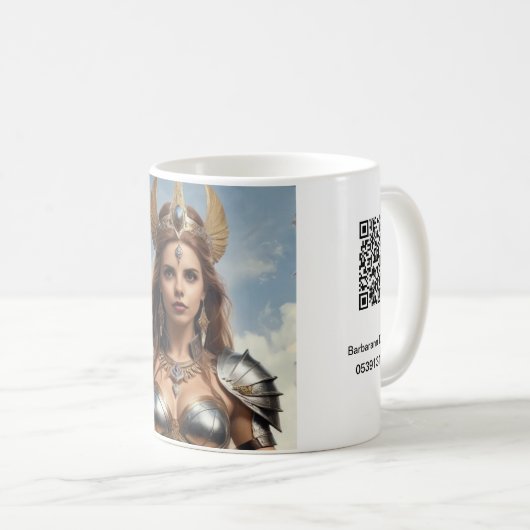 Barbarann DaVinci .2 Mok, 11 oz Koffiemok (Voorkant rechts)