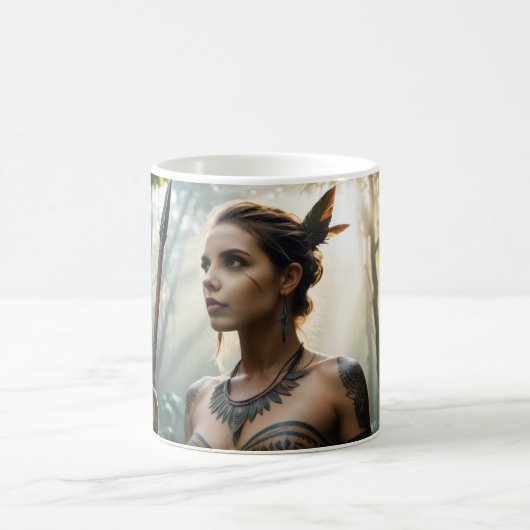 Barbarann DaVinci Mok, 11 oz Koffiemok (Center)