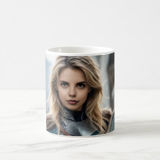 Barbarann DaVinci Mok, 11 oz Koffiemok (Center)