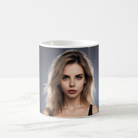 Barbarann DaVinci Mok, 11 oz Koffiemok (Center)