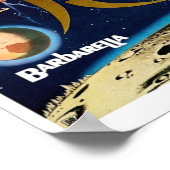 Barbarella 1968 Japans Poster (Hoek)