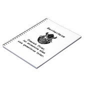 Barbaren slaan als eerste notitieboek (Linkerzijde)