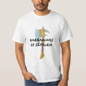 Barbaren van Lemuria Ax T-Shirt (Voorkant)
