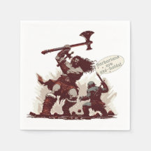 Barbaren zijn Axe-Holds