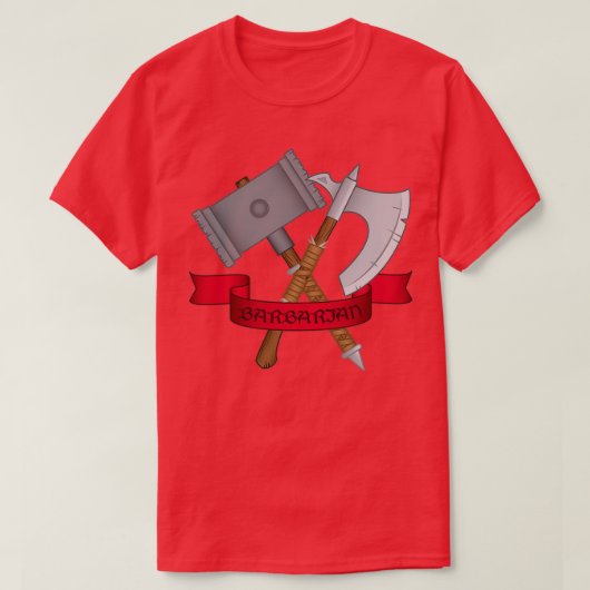 Barbarian 4 t-shirt (Design voorkant)