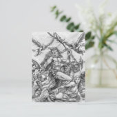 Barbarian Apocalypse Art 001 Briefkaart (Staand voorkant)