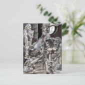 Barbarian Apocalypse Art 002 Briefkaart (Staand voorkant)