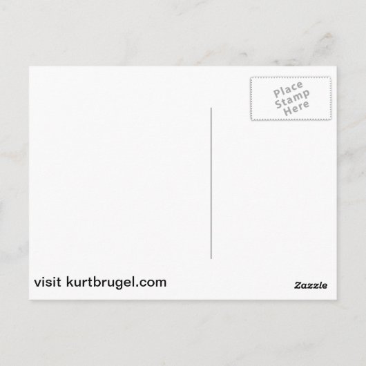 Barbarian Apocalypse Art 002 Briefkaart (Achterkant)