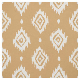 BARBARIAN Boho Ikat Diamond Gold Stof