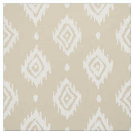BARBARIAN Boho Ikat Diamond Natural Stof