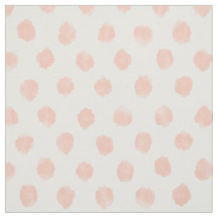 BARBARIAN Boho Peach Stippen Stof