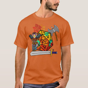 Barbarian D20 T-shirt