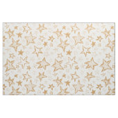 BARBARIAN Dansende Stars Gold Stof (Fat Quarter)