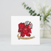 Barbarian Dice Design Aankondiging (Staand voorkant)