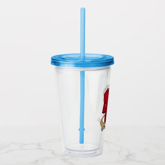 Barbarian Dice Design Acryl Drinkbeker (Rechts)