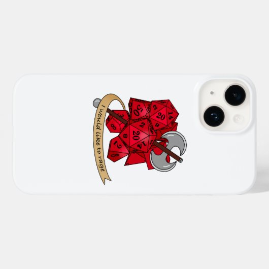 Barbarian Dice Design Case-Mate iPhone Case (Achterkant (horizontaal))