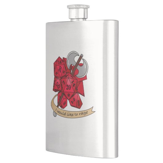 Barbarian Dice Design Flacon (Links)