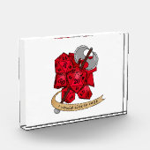 Barbarian Dice Design Fotoblokken (Links)