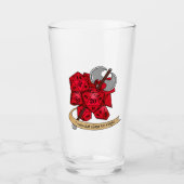 Barbarian Dice Design Glas (Voorkant)