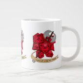 Barbarian Dice Design Grote Koffiekop (Rechts)