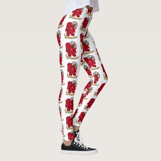 Barbarian Dice Design Leggings (Rechts)