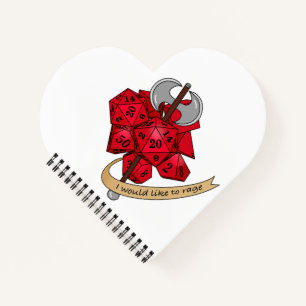 Barbarian Dice Design Notitieboek
