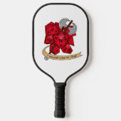 Barbarian Dice Design Pickleball Paddle (Achterkant)