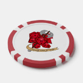 Barbarian Dice Design Poker Chips (Enkel)