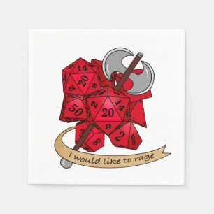 Barbarian Dice Design Servet