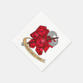 Barbarian Dice Design Servet (Hoek)