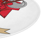 Barbarian Dice Design Snijplank (Hoek)