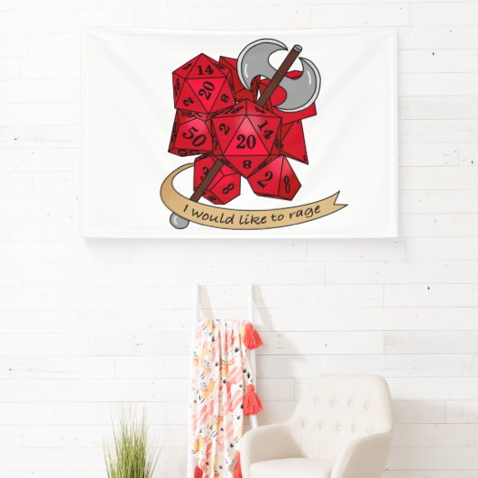 Barbarian Dice Design Spandoek (Insitu)