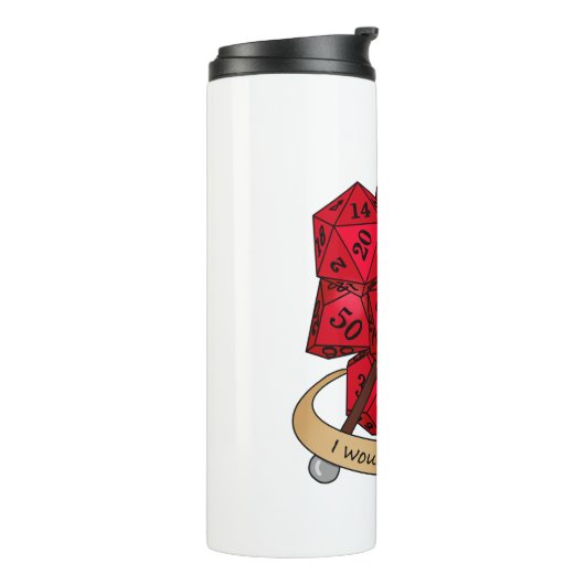 Barbarian Dice Design Thermosbeker (Gedraaid links)