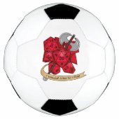 Barbarian Dice Design Voetbal (Voorkant)