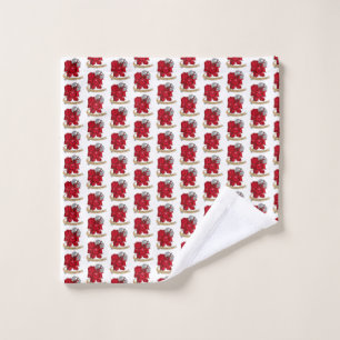 Barbarian Dice Design Washandje