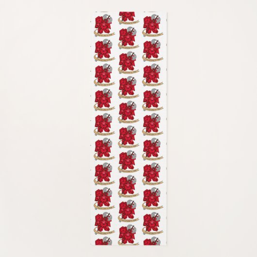 Barbarian Dice Design Yogamat (Voorkant)