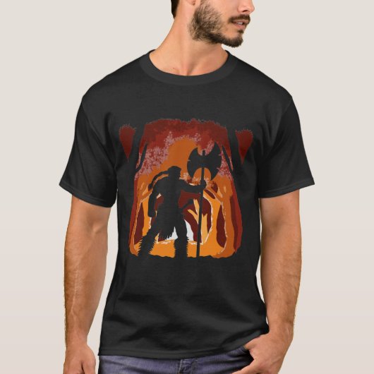 Barbarian Forest T-shirt (Voorkant)