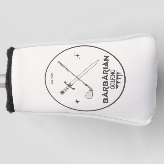 Barbarian Golfing Golfheadcover (Voorkant)