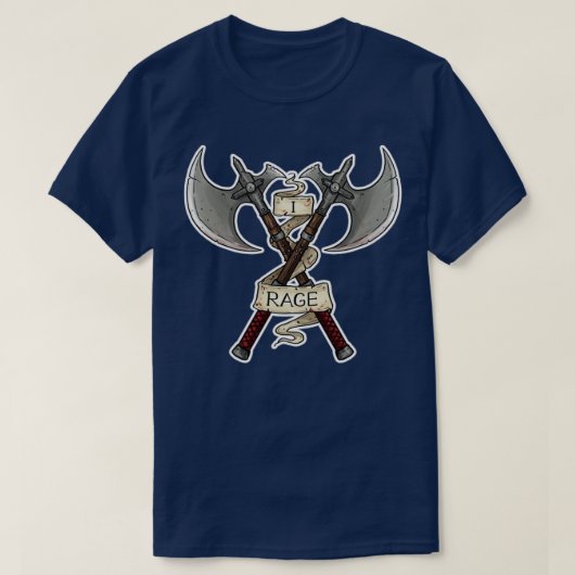 Barbarian I Rage T-shirt (Design voorkant)