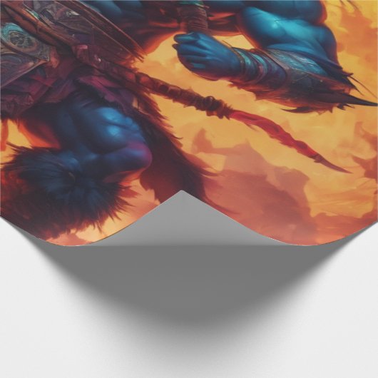 Barbarian King inpakpapier (Hoek)